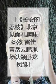 《长安的荔枝》北京见面礼趣味盎然 雷佳音岳云鹏现场认领卧龙凤雏