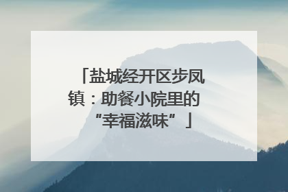 盐城经开区步凤镇：助餐小院里的“幸福滋味”