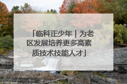 临科正少年｜为老区发展培养更多高素质技术技能人才