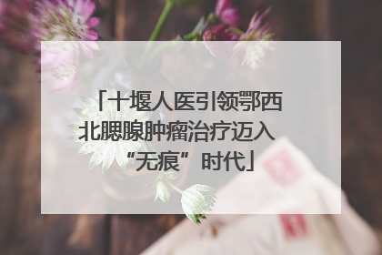 十堰人医引领鄂西北腮腺肿瘤治疗迈入“无痕”时代