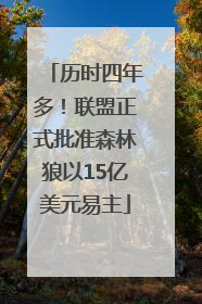 历时四年多！联盟正式批准森林狼以15亿美元易主