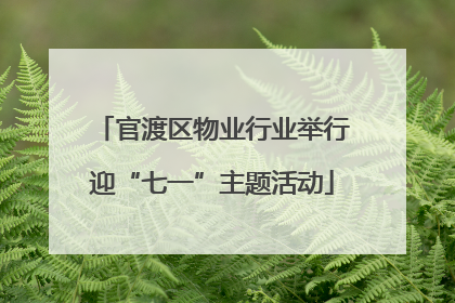 官渡区物业行业举行迎“七一”主题活动