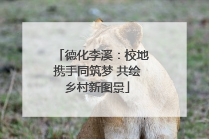 德化李溪：校地携手同筑梦 共绘乡村新图景