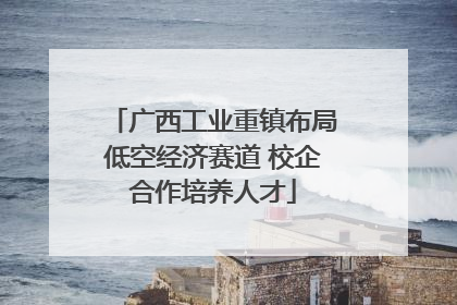 广西工业重镇布局低空经济赛道 校企合作培养人才