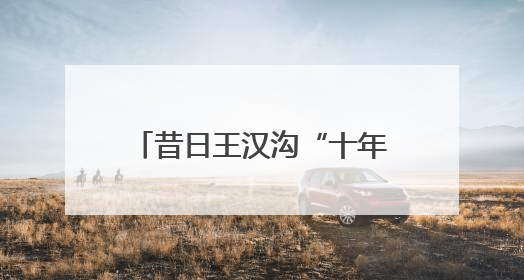 昔日王汉沟“十年九不收” 今日山水成景桃树成林