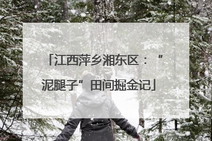 江西萍乡湘东区：“泥腿子”田间掘金记