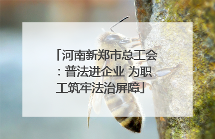 河南新郑市总工会：普法进企业 为职工筑牢法治屏障