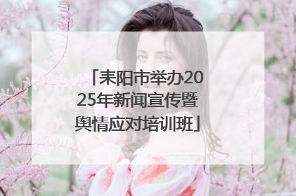 耒阳市举办2025年新闻宣传暨舆情应对培训班
