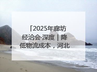 2025年廊坊经洽会·深度｜降低物流成本，河北物流集团找到一把“金钥匙”
