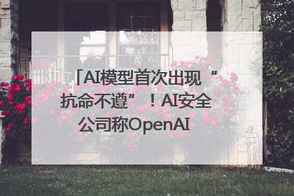 AI模型首次出现“抗命不遵”！AI安全公司称OpenAI o3模型出现异常